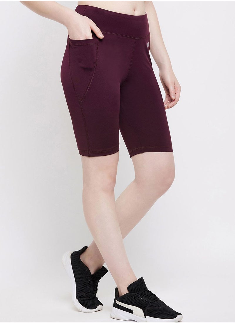 Clovia - High Waist Shorts - Image 1