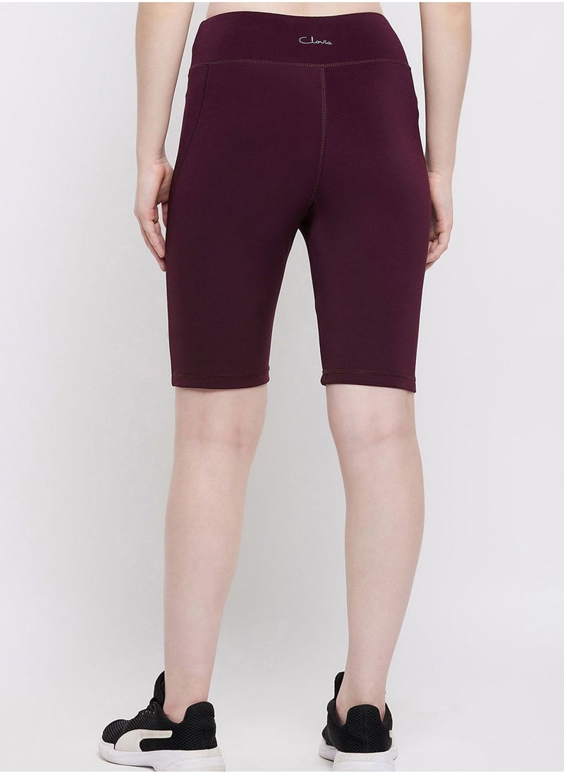 Clovia - High Waist Shorts - Image 1