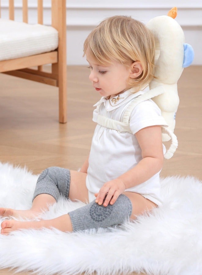 Baby Head Protector Toddlers Head Safety Pad Cushion Adjustable Backpack Baby Back Protection for Walking and Crawling for Age 5 to 24months Astronauts  - Image 2