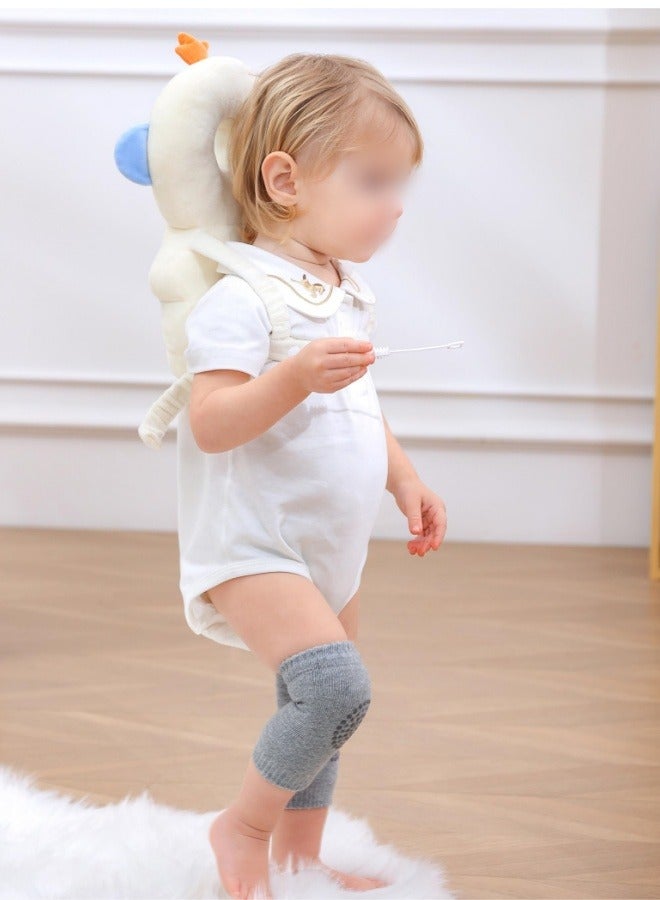 Baby Head Protector Toddlers Head Safety Pad Cushion Adjustable Backpack Baby Back Protection for Walking and Crawling for Age 5 to 24months Astronauts  - Image 3