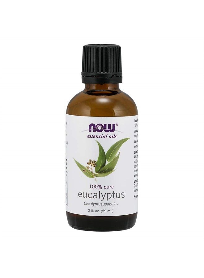 now Eucalyptus Essential Oil, 2 Fl Oz (1 Count) - Image 1