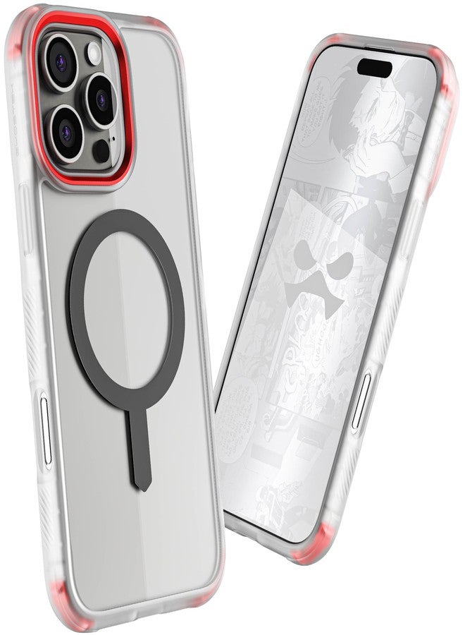Ghostek Covert iPhone 16 Pro Max Case Clear - Compatible with Apple MagSafe, Silicone Fusion, Slim Fit Shockproof Phone Cover (6.9 Inch, Clear) - Image 2