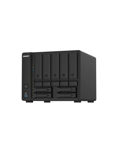 QNAP TS-932PX-4G 5+4 Bay High-Speed NAS with Two 10GbE and 2.5GbE Ports - Image 3