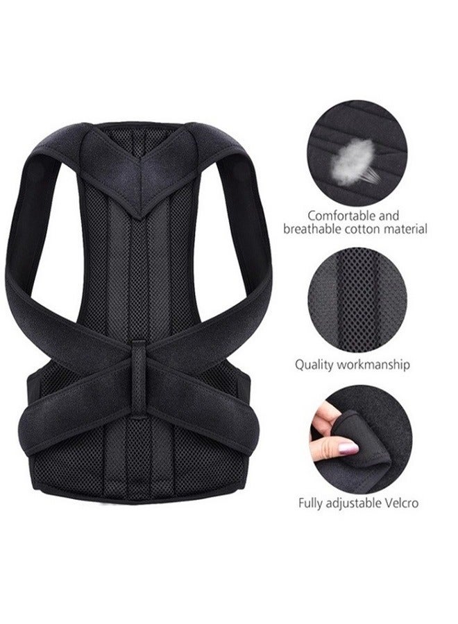 حزام الظهر مقاس XXL المصحح  للرجال والنساء مزود  بدعامة خلفية قابلة للتعديل لتخفيف الام الظهر وانحنائه العمود الفقري - Image 1