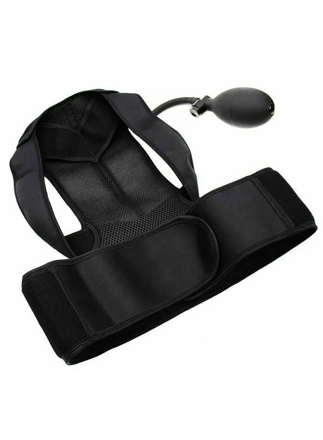 حزام الظهر مقاس XXL المصحح  للرجال والنساء مزود  بدعامة خلفية قابلة للتعديل لتخفيف الام الظهر وانحنائه العمود الفقري - Image 4