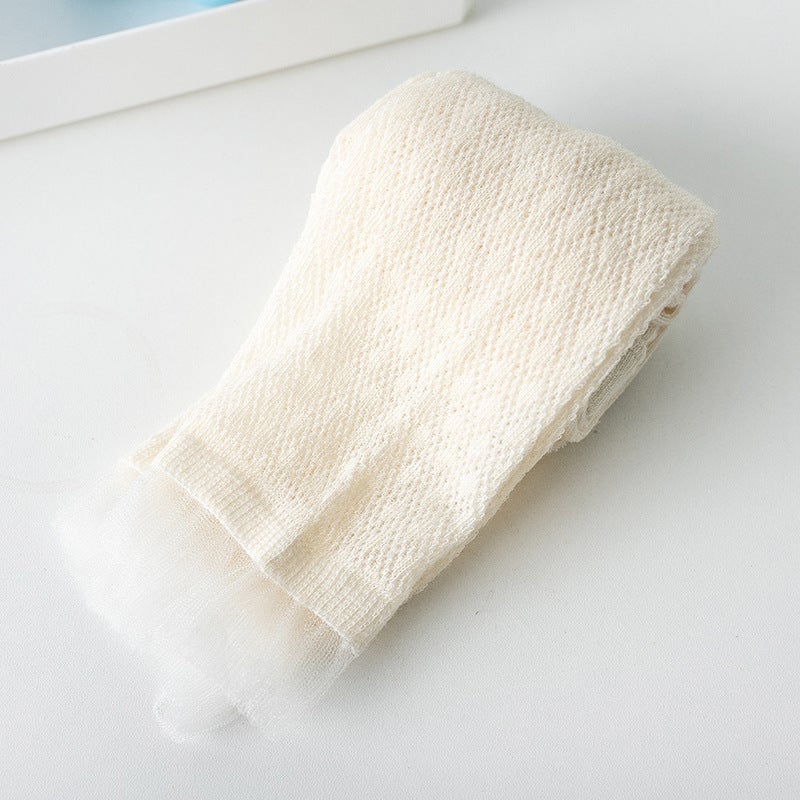 Children'S Anti-Mosquito Pants Summer Thin Baby Bottoming Socks Diamond Mesh Eyes Girls Nine Lace Lace Pants Socks - Image 1