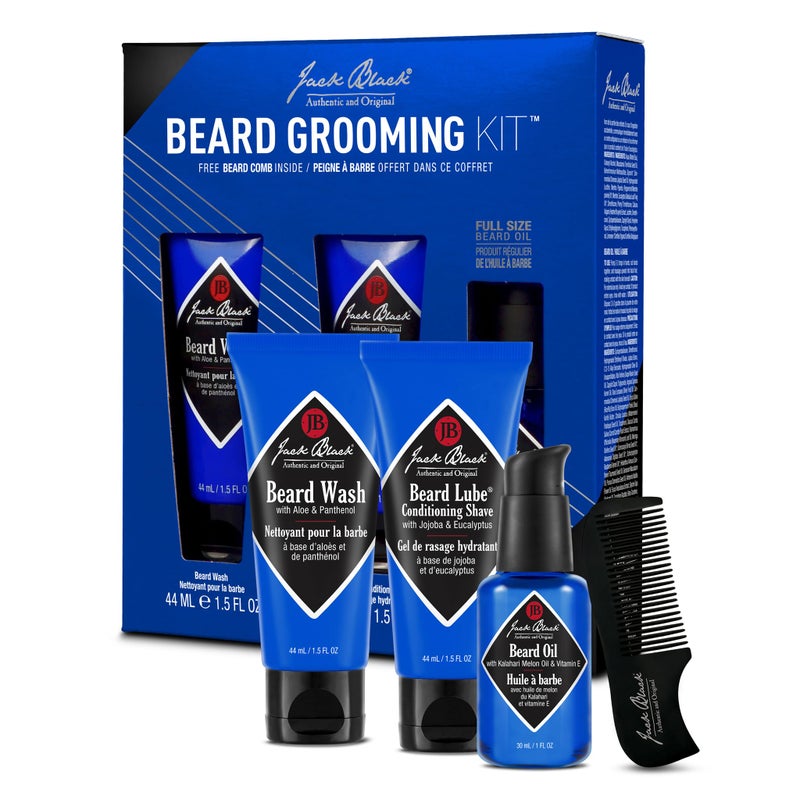 Jack Black Beard Grooming Kit - Travel Size Mens Beard Kit Gift Set - Image 1
