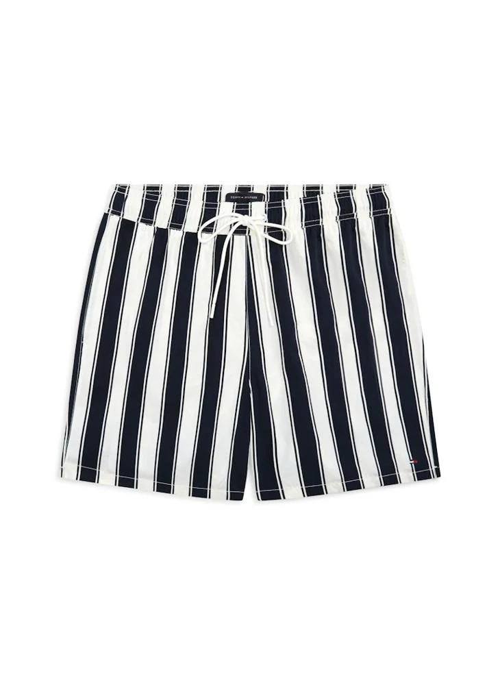 TOMMY HILFIGER  Print Mid Length Swim Shorts for Men | Best Price UAE