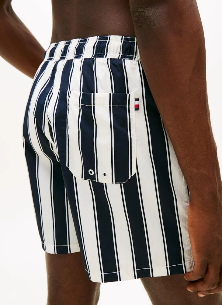 TOMMY HILFIGER  Print Mid Length Swim Shorts for Men | Best Price UAE