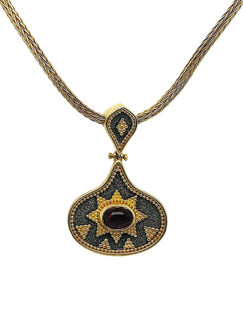 BTC ELLA - Silver Necklace Gold Plated (SIL0463) - Image 2