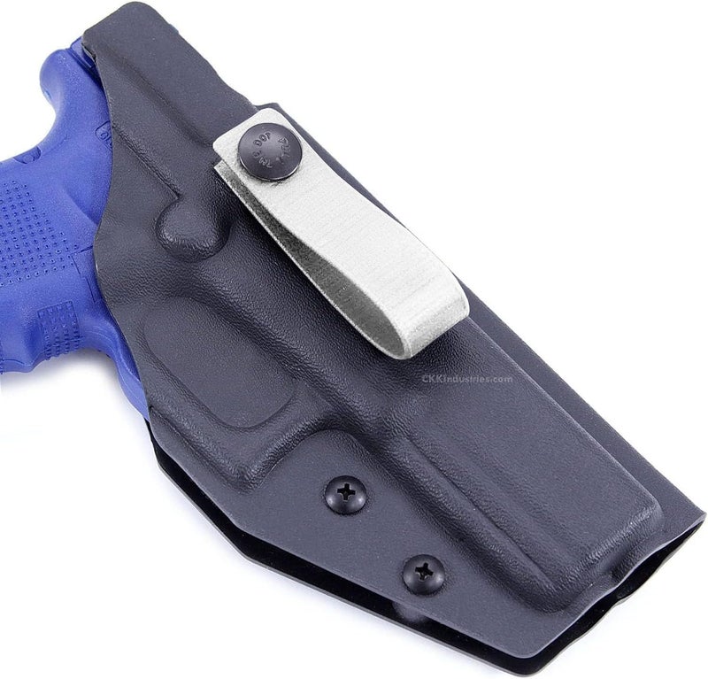 Holstex IWB Soft Belt Loops - w/Heavy Duty Rubberized Nylon Pull-The-Dot Security Snaps & Mounting Hardware - Holster Loops for IWB Carry - (Fit 1.25" to 2.00" Belts (Adjustable) - (Multi Colors) - Image 3