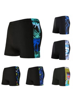 Adult Loose-Fit Printing Swimming Trunks Plus Size Beach Swimwear Shorts 2021 Mens Sporty Shoes And Accessories Color mixing