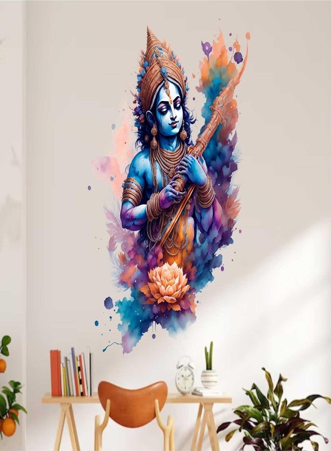 Wall Attraction™ Krishna Wall Stickers & Murals Size - 40x60cm MD24_S - Image 1