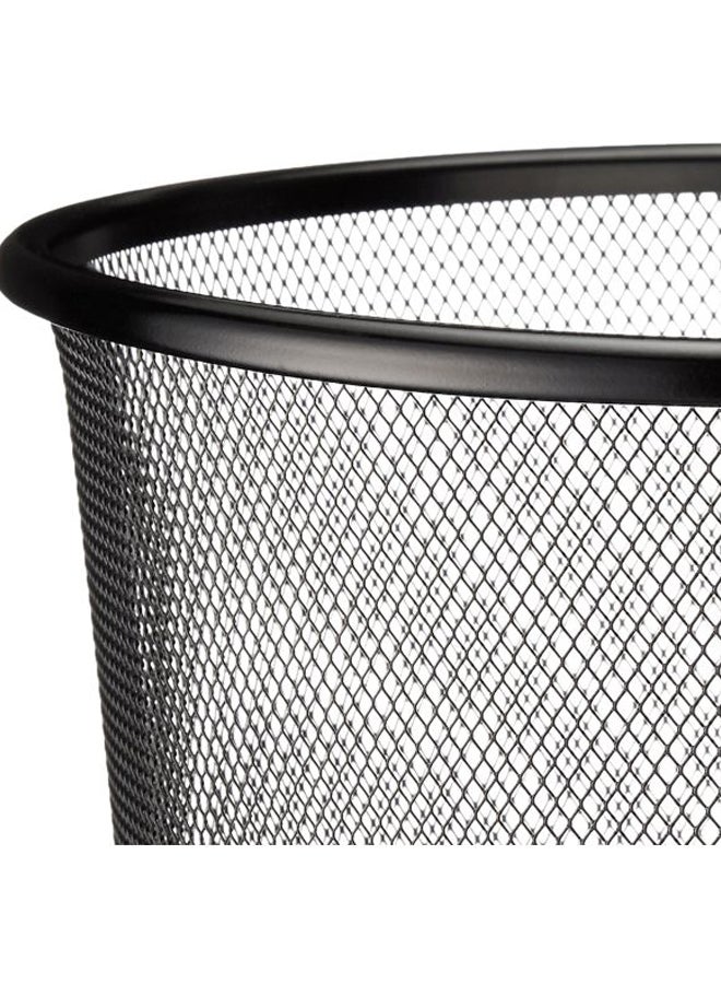 Royalford 10L Mesh Waste Bin 24X26Cm Black - Image 5