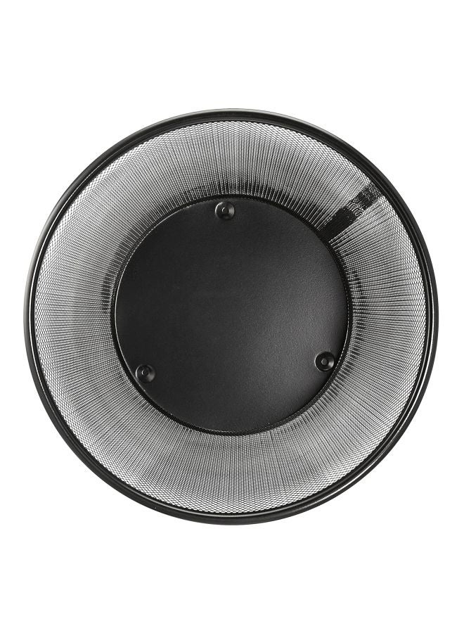 Royalford 10L Mesh Waste Bin 24X26Cm Black - Image 3