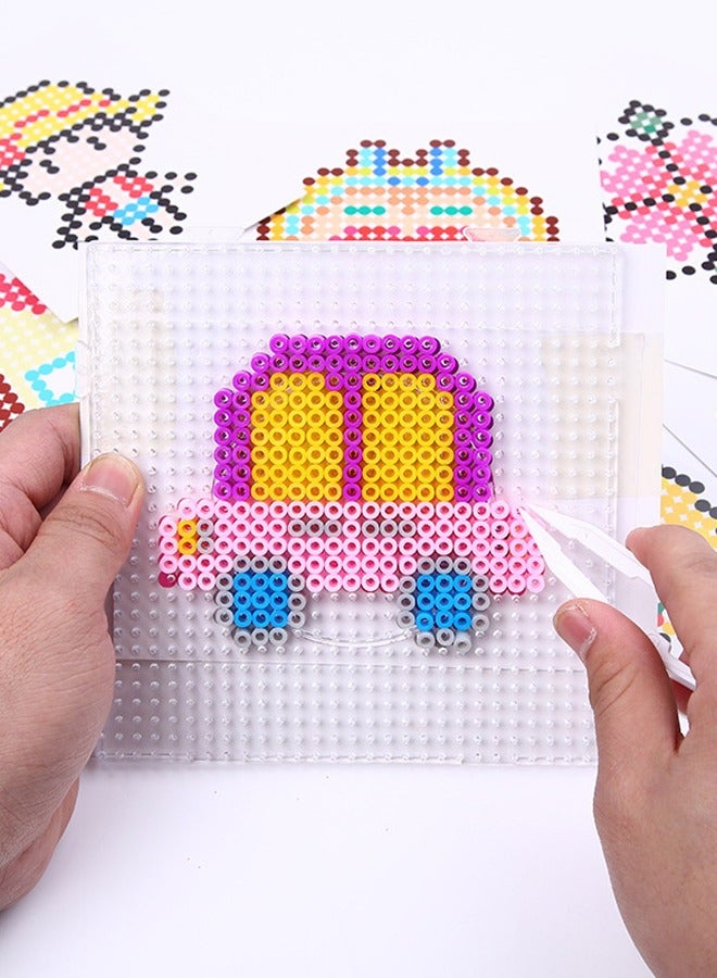 Handmade DIY Assorted Beads Colors Perfect for Jewelry Making Crafting and Creative Projects 3D Children's Puzzle Set for Piecing Together beans - Image 4