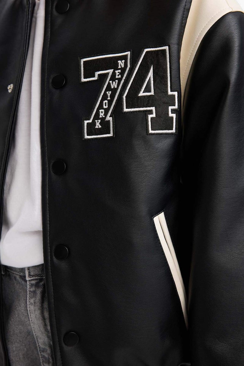 DeFacto Boy Waterproof Bomber Jacket - Image 4