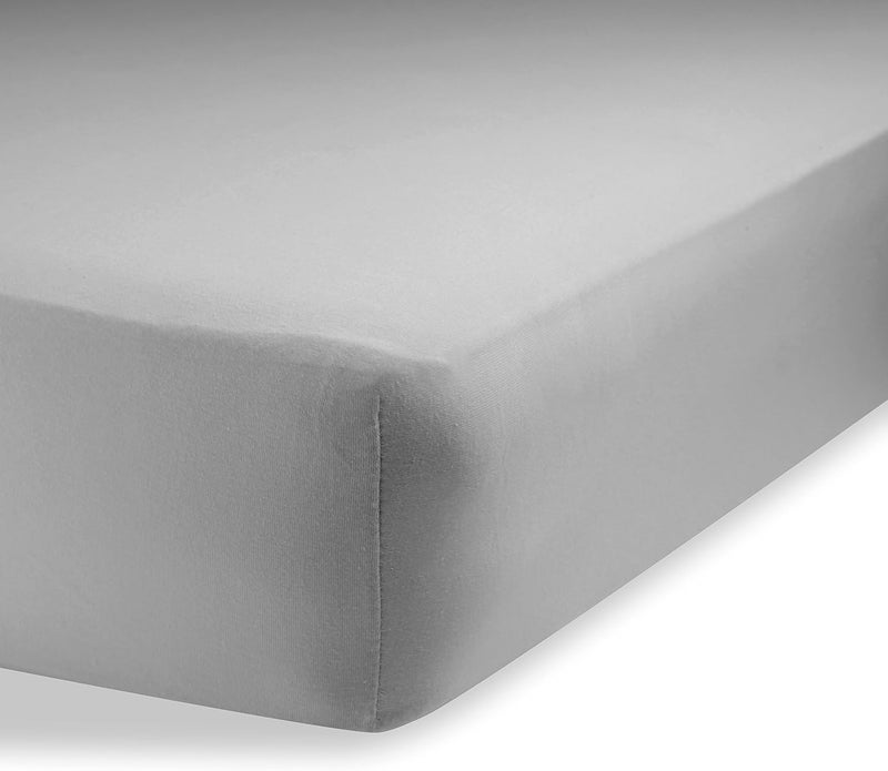 Jersey Cotton Knit Cradle Sheets - Ultra Soft Cradle Sheets Fitted 18" x 36" for Boys Girls Baby - Universal - Snug Fitted 6" Deep Pocket - Cotton - 18"x36" (Solid Grey)