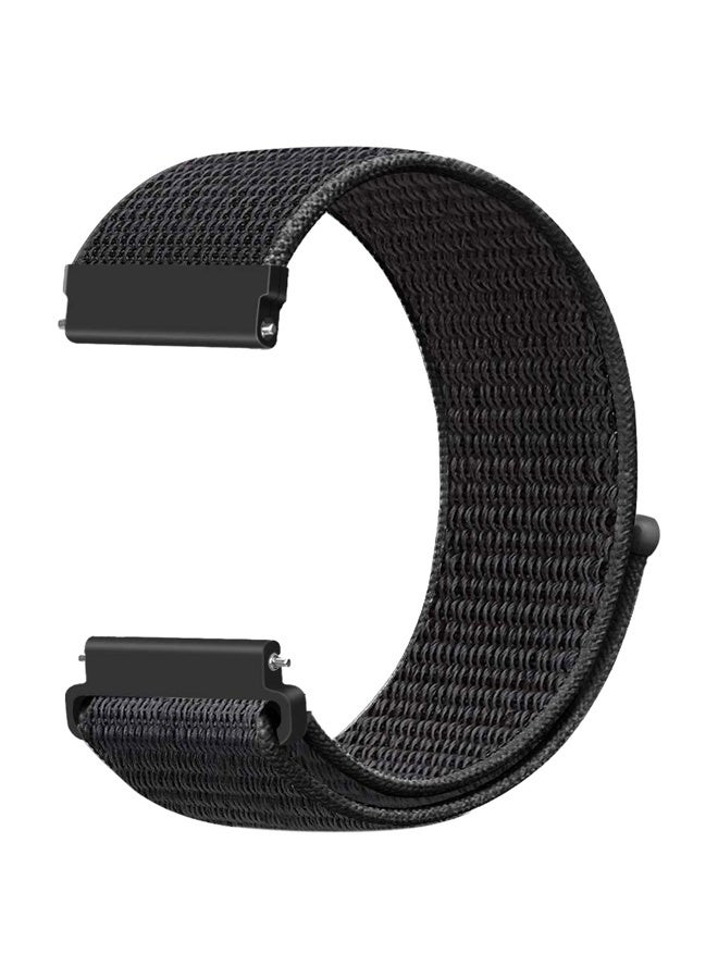 Beauenty Replacement Band For Samsung Galaxy Active/Active Watch 40/44 mm Black - Image 1