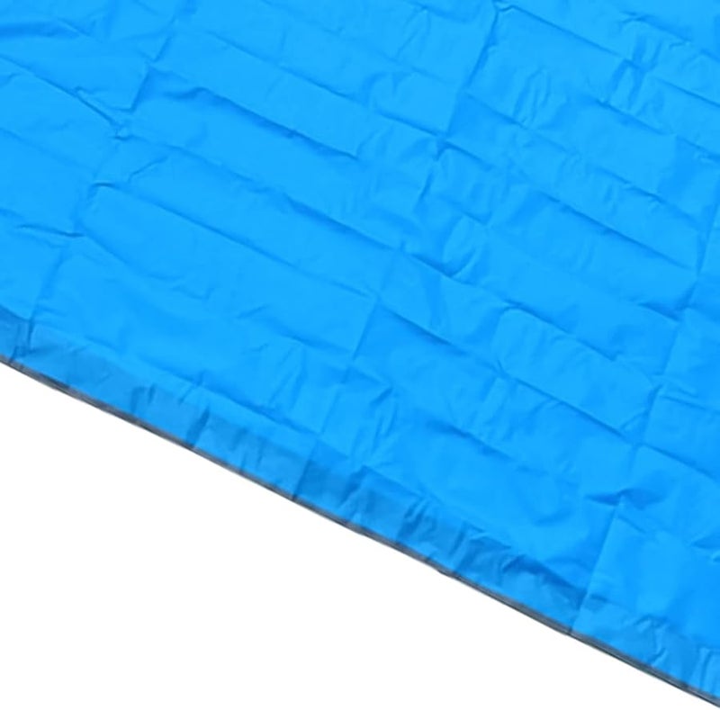 سجادة نزهة من قماش أكسفورد الأزرق للاستخدام في التخييم والشاطئ والحدائق مقاس 150 × 210 سم - Image 5
