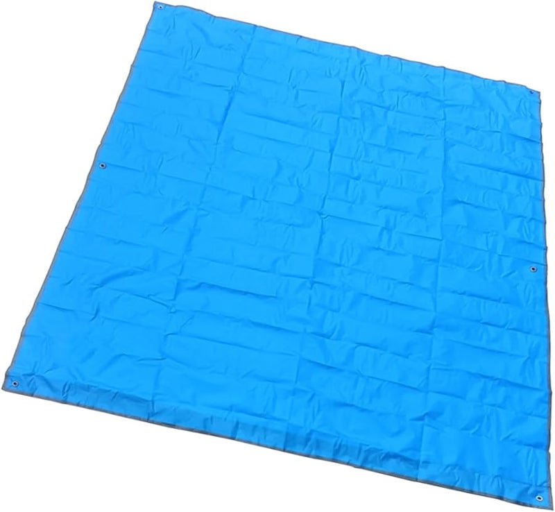 سجادة نزهة من قماش أكسفورد الأزرق للاستخدام في التخييم والشاطئ والحدائق مقاس 150 × 210 سم - Image 1