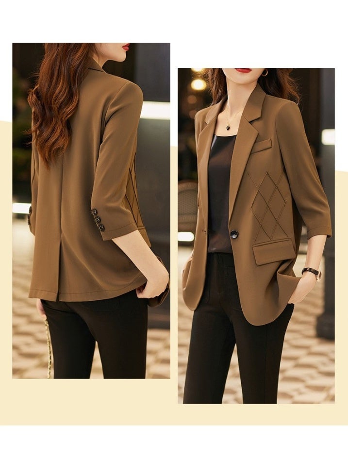 Shougu New Fashionable Casual Ms Suit Blazer - Image 3
