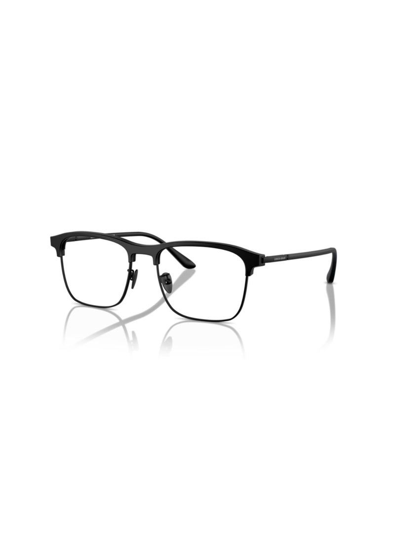 GIORGIO ARMANI Giorgio Armani Man Rectangular  Eyeglasses- Ar 7262 - Lense Size:54Mm - Matte Black - Image 1