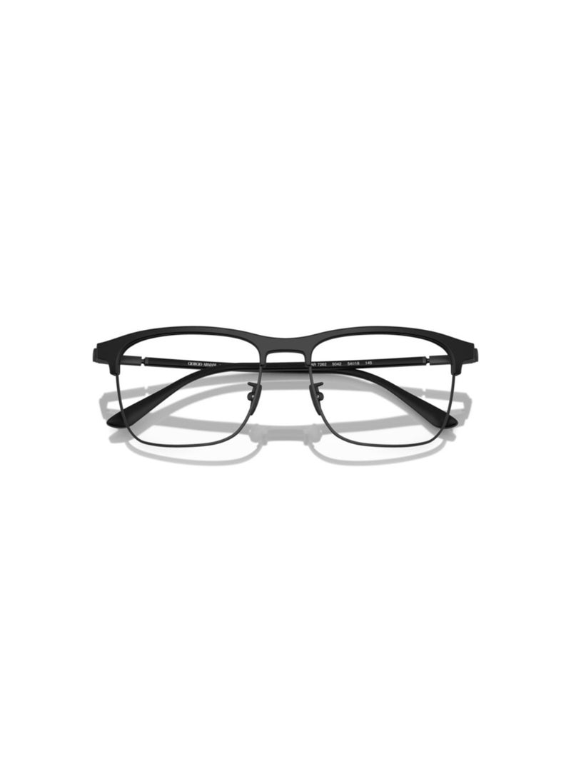 GIORGIO ARMANI Giorgio Armani Man Rectangular  Eyeglasses- Ar 7262 - Lense Size:54Mm - Matte Black - Image 5