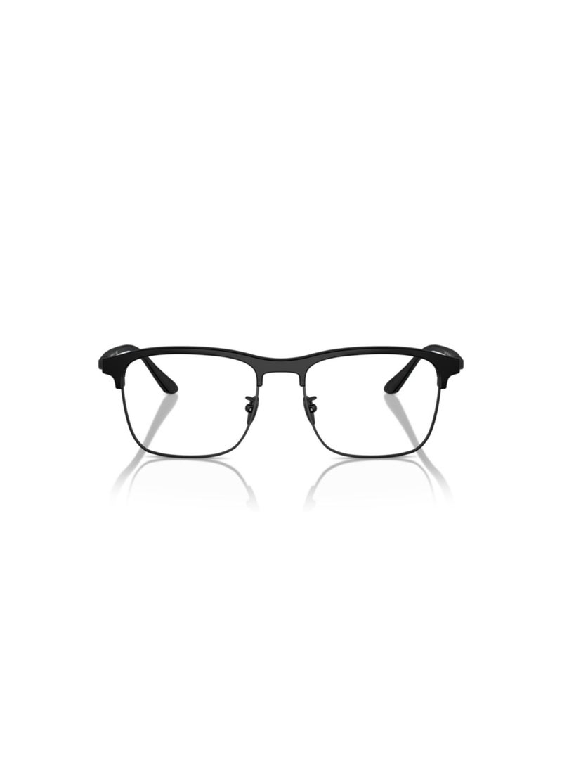 GIORGIO ARMANI Giorgio Armani Man Rectangular  Eyeglasses- Ar 7262 - Lense Size:54Mm - Matte Black - Image 4