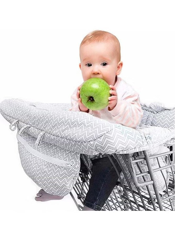 Gonice Multi-Functional 2-In-1 Baby Shopping Shopping Cart Cover  - Image 2