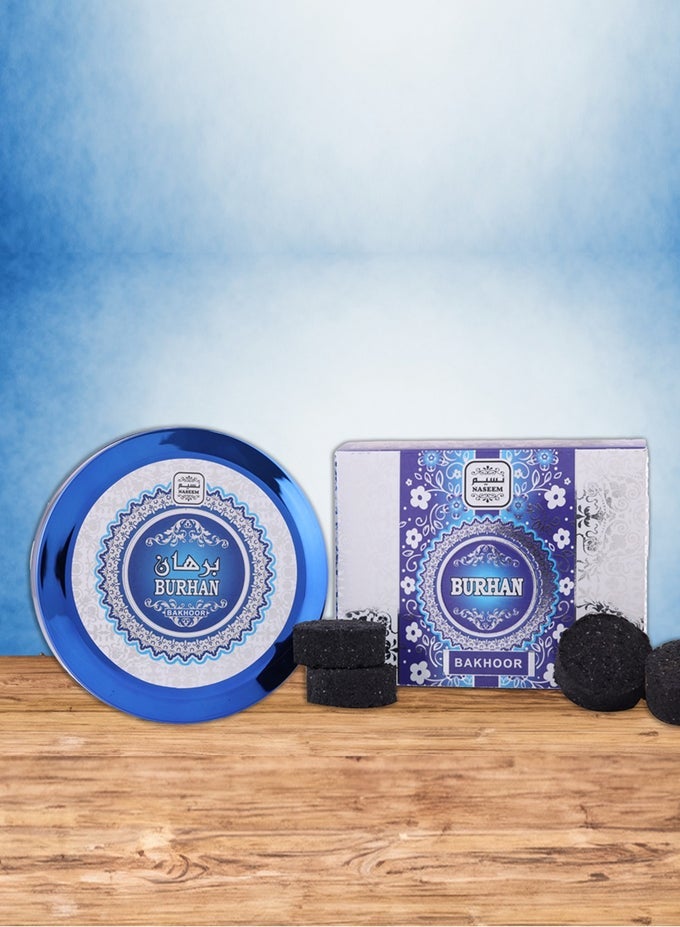 BAKHOOR BURHAN INCENSE FOR HOME, OFFICE & PRAYER - 50G