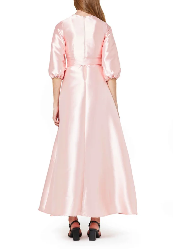 Amri Satin A-Line Dress