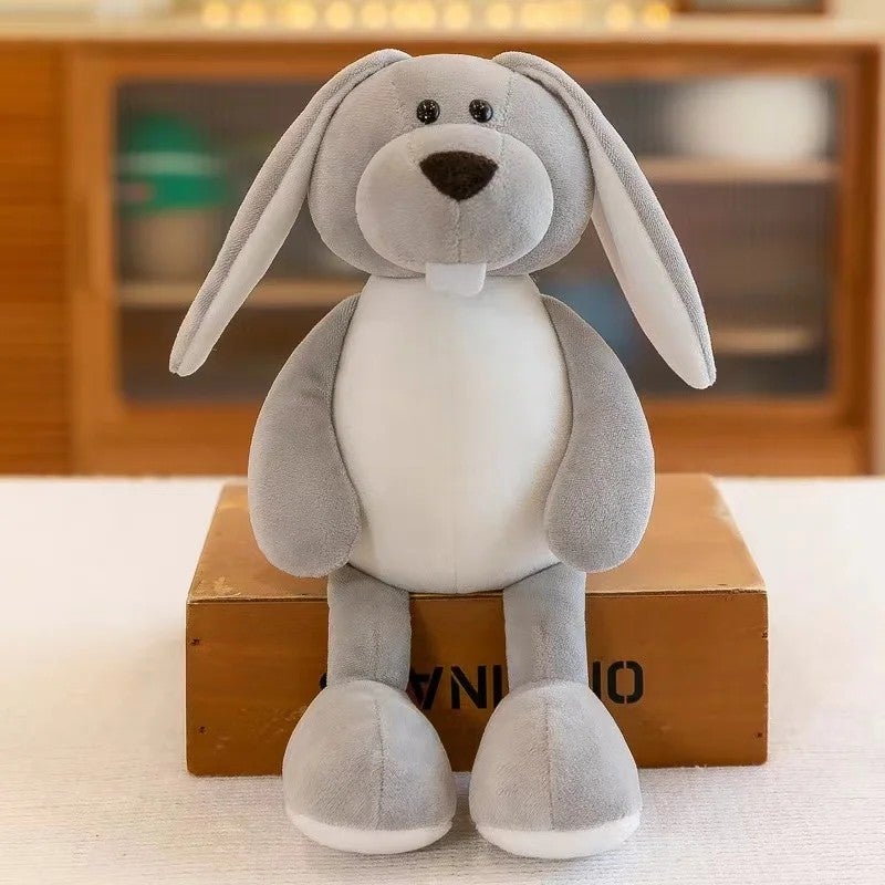 Y&D Newest Stuffed Animal Toys – Soft Plush Fox, Raccoon, Giraffe, Elephant & Teddy Bear Jungle Animal Collection for Kids - Image 1