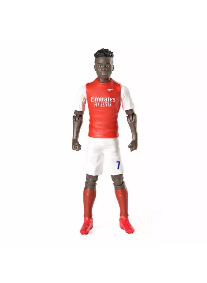 SOCKERS Arsenal F.C. Bukayo Saka 8" Collectible Soccer Action Figure - Image 4