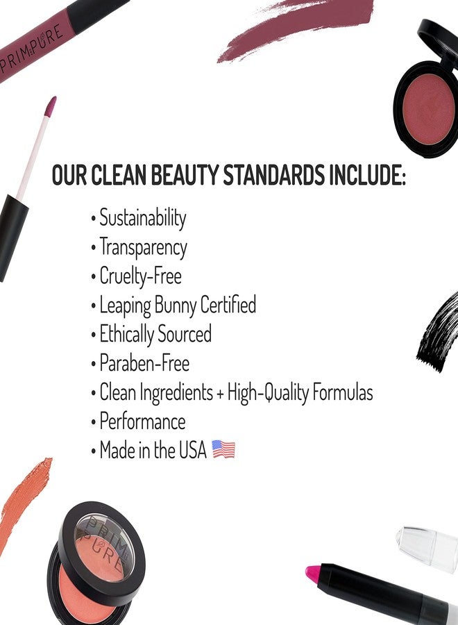 Prim and Pure Natural Lipstick Crayon Pencil for Women High Pigment Tints, Cruelty Free, Organic Lipstick Made in USA, Safe, Nontoxic Lip Care Cosmetics (Simply Pink) - Image 5