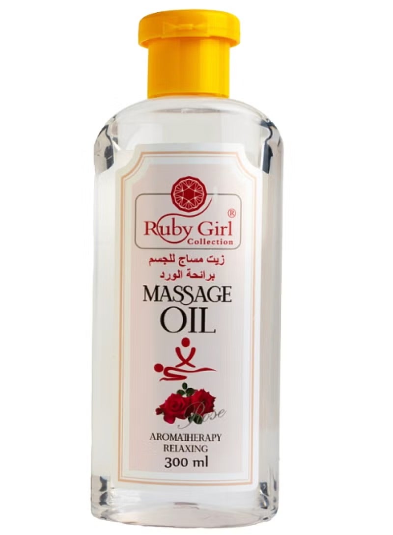 زيت مساج للجسم برائحة الورد 300 مل