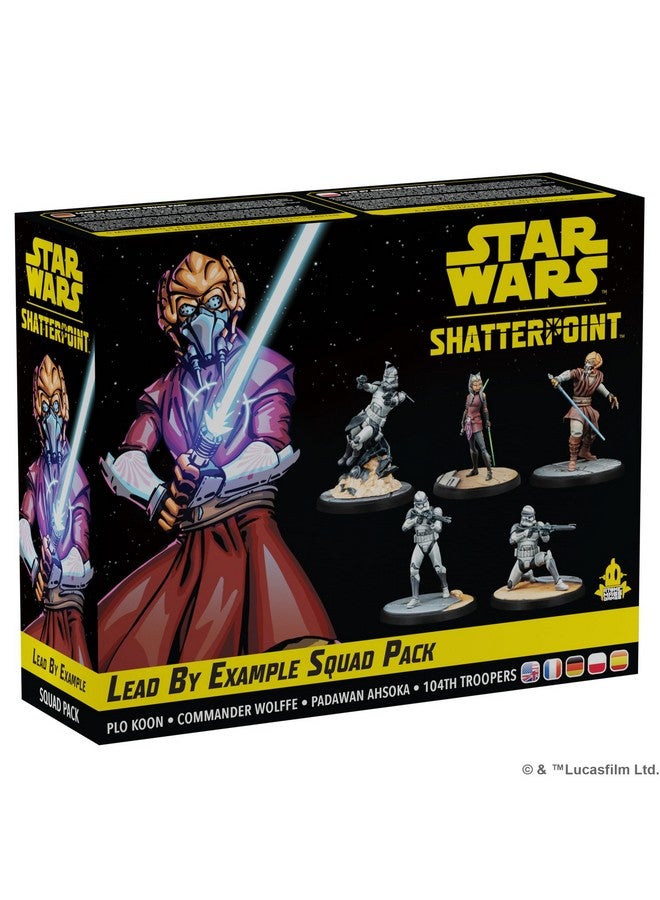 Atomic Mass Games Star Wars Shatterpoint Lead By Example Squad Pack - Tabletop Miniatures Game, Strategy Game For Kids And Adults, Ages 14+, 2 Players, 90 Minute Playtime, Made - Image 1