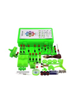 Y&D School Physics Labs Basic Electricity Discovery Circuit And Magnetism Experiment Kits For Kids Junior Senior High School Students Electromagnetism Elementary Electronics  - Image 1