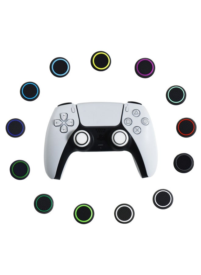 ماركة غير محددة مناسبة لـ Ps Rocker Cap Ps4 Ps5 Xboxone Mushroom Head مقبض بلونين غطاء سيليكون مزيج-لون المنتج: مزيج 17  - Image 4