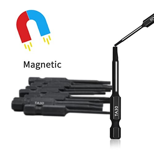 Narwhal Triangle Bit Set (12 Pack - 2" and Extra Long 6") Magnetic Heads in The Following Triangle Screwdriver Sizes: TA14, TA18, TA20, TA23, TA27, & TA30 - Image 3