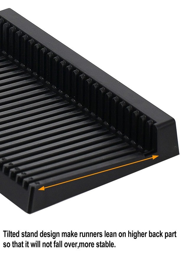 Yocoolfun Model Pieces Shelves for Gundam,Holder Stand Organizer Rack for Gundam Model Action Figures DIY Model Making Accessories,Plastic Tool Storage Container for Gundam Hobby Model Making Parts,Black - Image 4