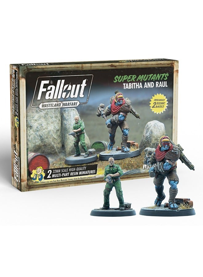 Fallout Wasteland Warfare Super Mutants Tabitha And Raul 