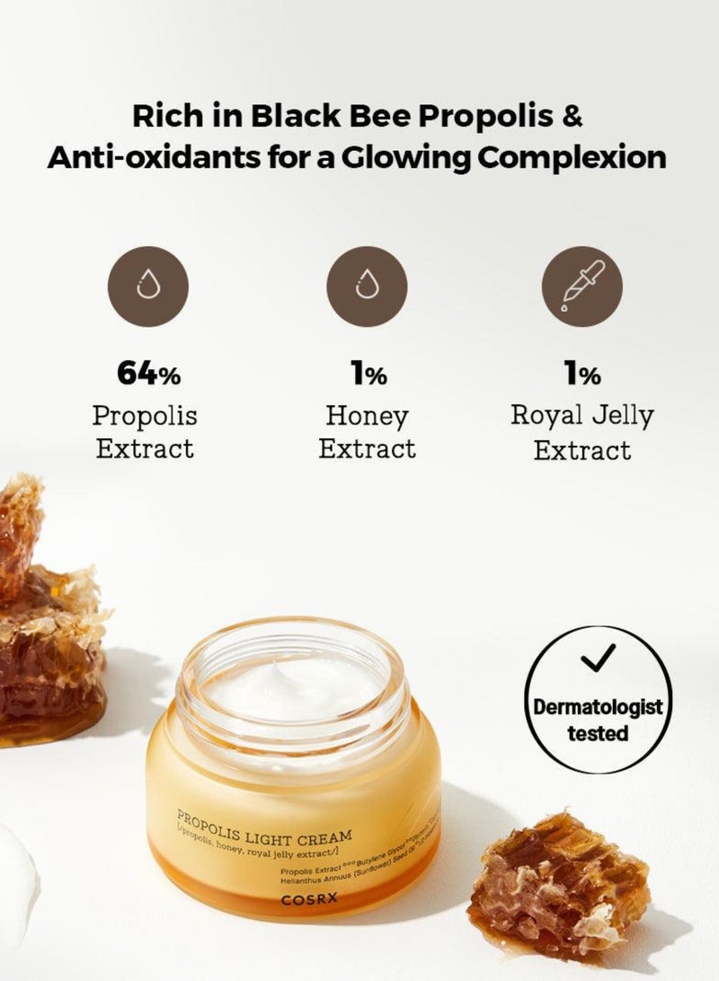 COSRX Full Fit Propolis Light Cream - Radiant Skin Revitalization 65ml - Image 3