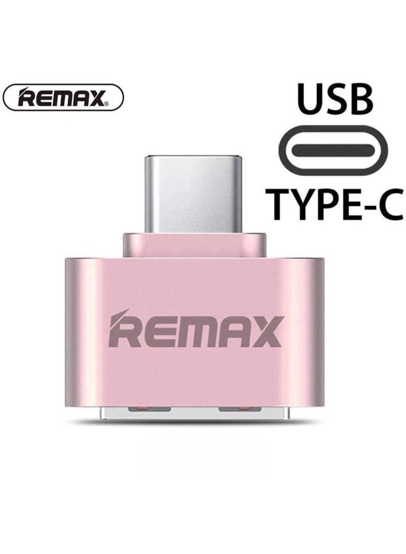 ريماكس كابل USB نوع سي او تو جي من ريماكس - روز - Image 3