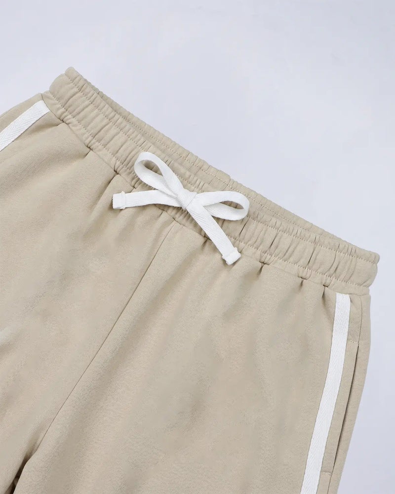Shivashi Kids Cozy Track Pants - Camel Beige - Image 4