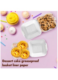 Paper Food Wrapping Food Grade Deli Taco Sandwich Burger Paper Disposable 3 Patterns Food Greaseproof Wax Paper Liners Basket Wrappers Baking Parchment,7 X 7 inches(150 Sheets) - pzsku/ZD43F7CDCCBD0C5D5740EZ/45/_/1706671647/9bf0309c-b3ac-4b98-ad07-52e774dd49d9