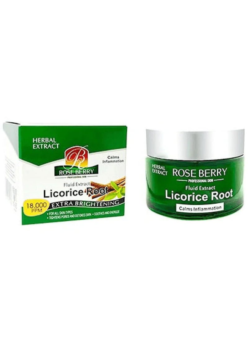 ROSE BERRY Fluid Extract Licorice Root Skin Toning Cream 50 g - Image 3