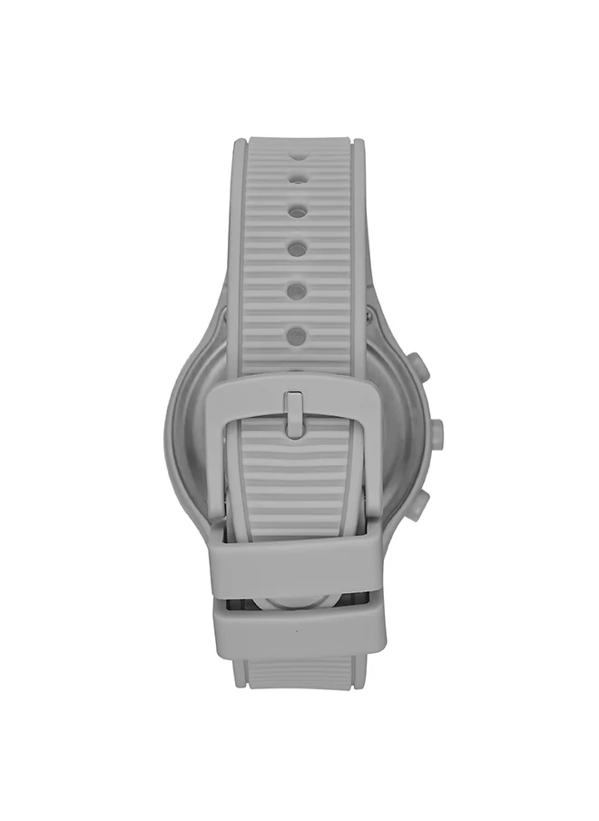 أسترو Astro Kids Watch, Digital Display and PU Strap - A23905-PPWW, White