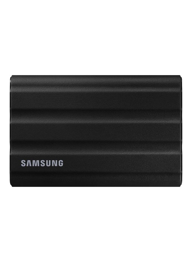 Samsung T7 Shield 2TB Portable External SSD, USB 3.2 Gen2 Interface (10 Gbps), Read/Write Speeds Up to 1050MB/s, AES 256-bit Encryption, Rugged, IP65 Dust & Water Resistant, Black | MU-PE2T0S/WW 2 TB