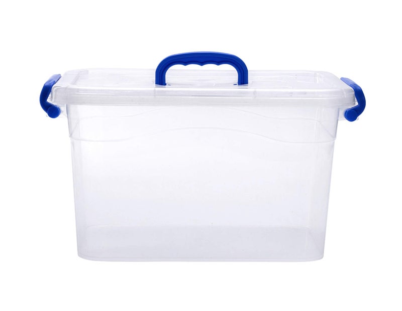 ZHENFAN 6-Pack Clear Storage Box 7 Quart, Plastic Storage Latch Bins with Handle 6.5 Liter - Image 4